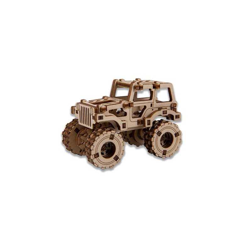 Puzzle 3D mécanique facile pour maquette Monster Truck 1 Superfast