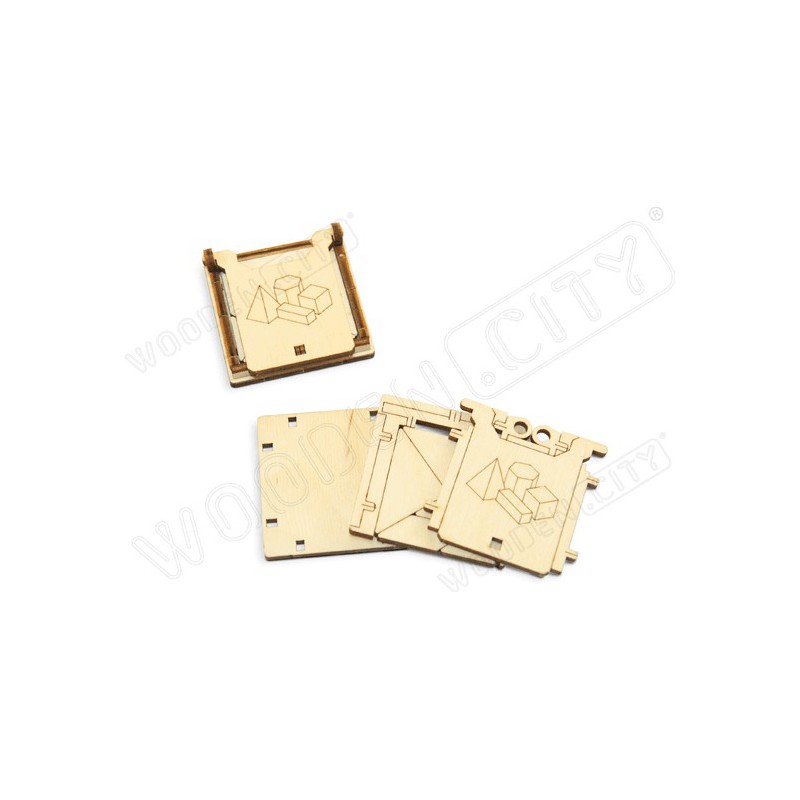 Puzzle 3D mécanique facile pour maquette Petit Jeu de société Tangram