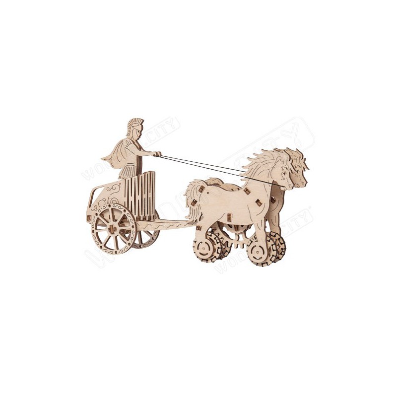 Puzzle 3D mécanique facile pour maquette Char Romain