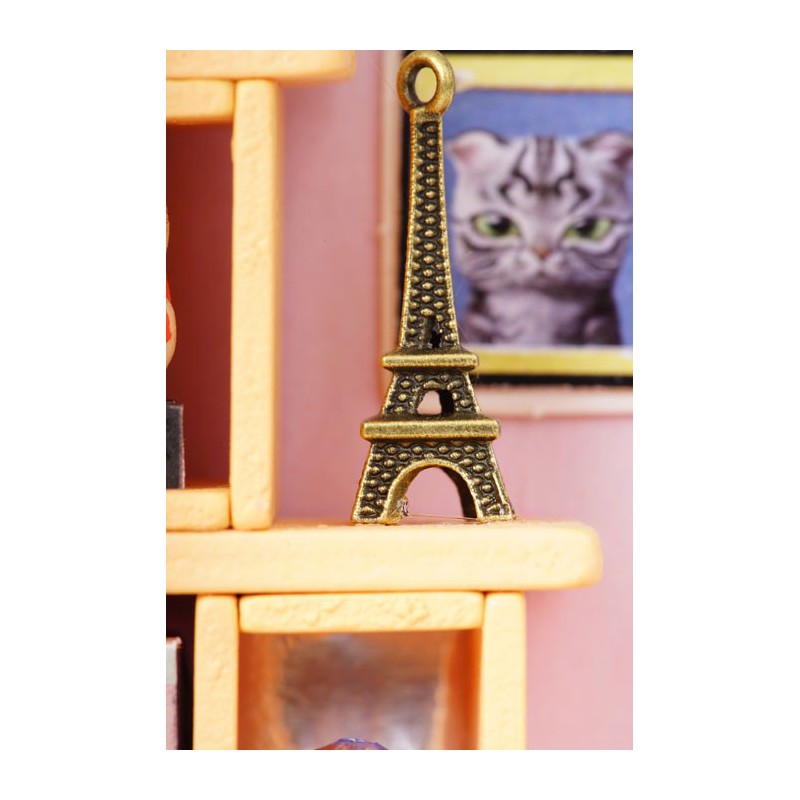 Puzzle 3D mécanique intermédiaire pour maquette Le loft de Dora