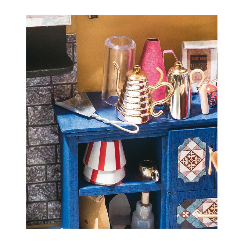 Puzzle 3D mécanique intermédiaire pour maquette A la Boulangerie