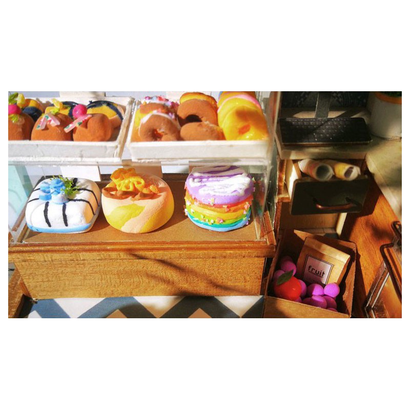 Puzzle 3D mécanique intermédiaire pour maquette A la pâtisserie