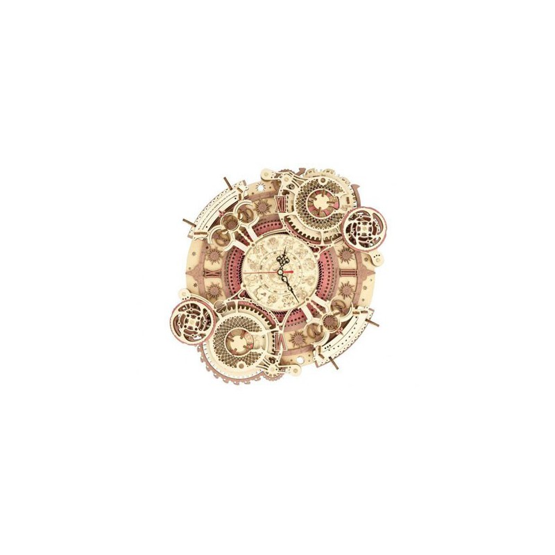 Puzzle 3D mécanique intermédiaire pour maquette Horloge Zodiacale