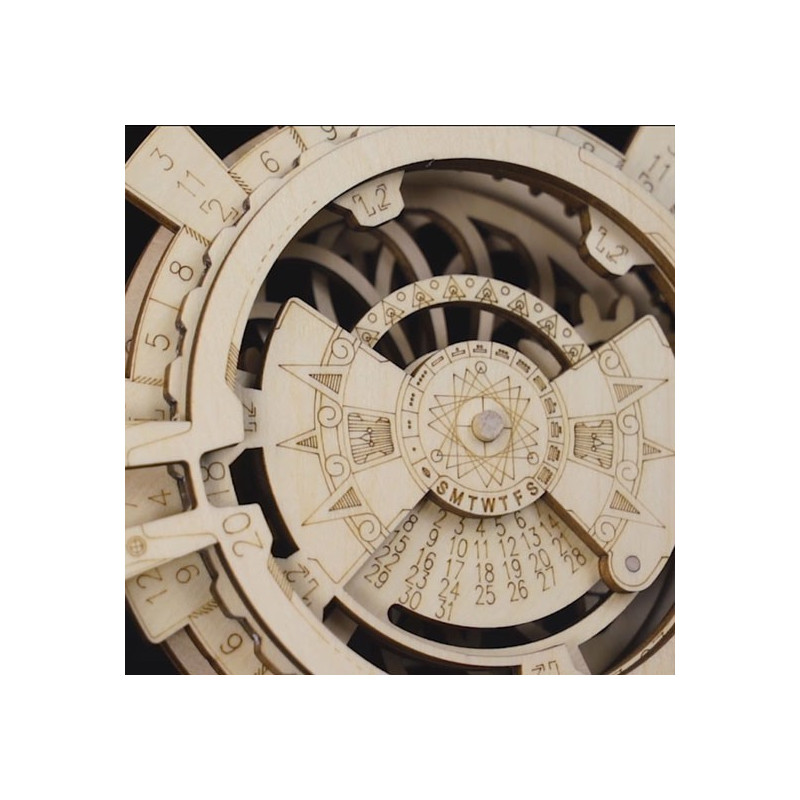 Puzzle 3D mécanique facile pour maquette Calendrier Perpétuel Robotime