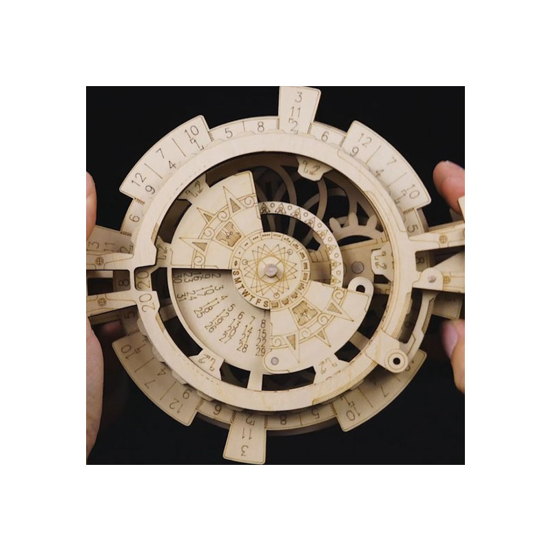 Puzzle 3D mécanique facile pour maquette Calendrier Perpétuel Robotime