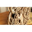 Puzzle 3D mécanique intermédiaire pour maquette Horloge Hibou