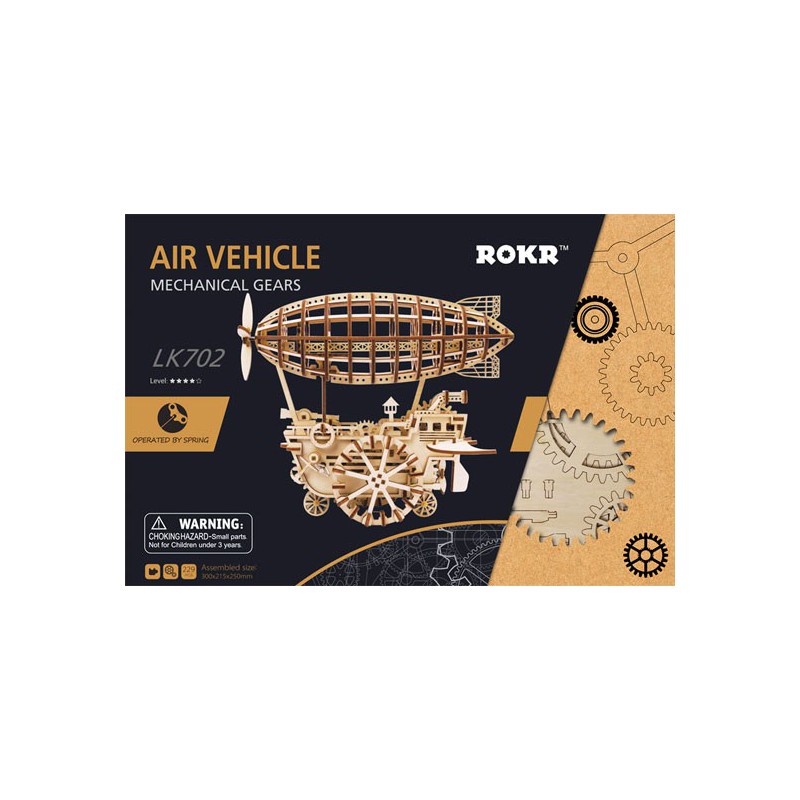 Puzzle 3D mécanique Véhicule aérien Robotime