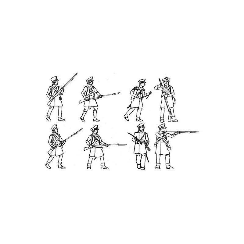 Figurine Armée Prussienne en action