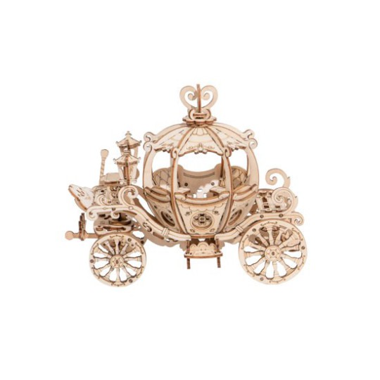 Puzzle 3D mécanique facile pour maquette Carrosse Robotime