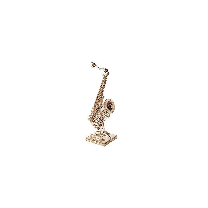 Puzzle 3D mécanique facile pour maquette Le Saxophone