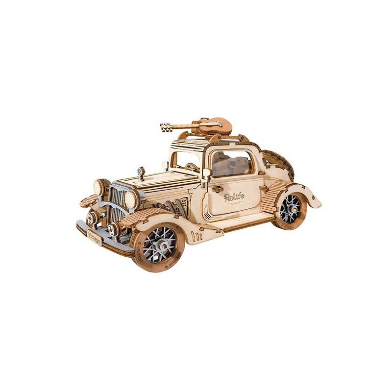 Puzzle 3D mécanique facile pour maquette Vintage car