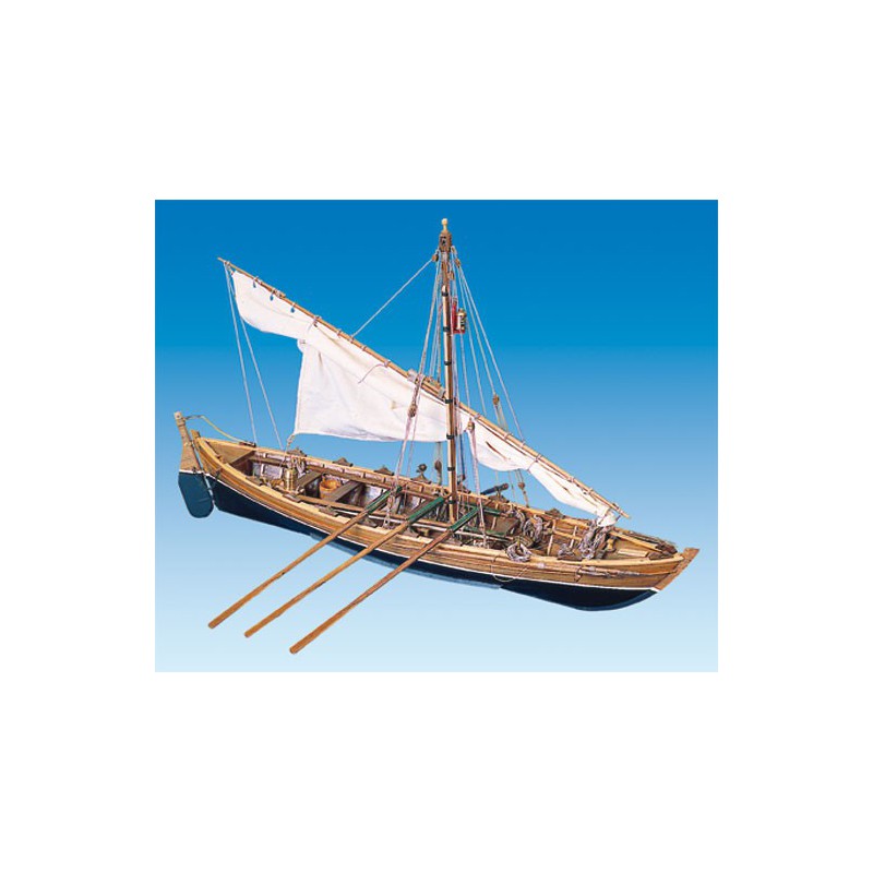 Bateau statique LANCIA BALENIERA 1/18