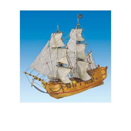 Bateau statique BLACK FALCON 1/100