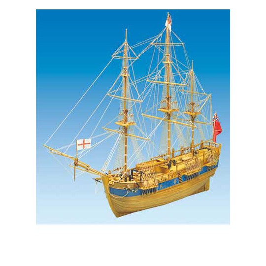 Bateau statique ENDEAVOUR 1/40