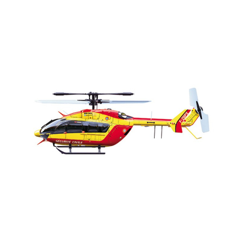 Hélicoptère électrique radiocommandé SRB - EC145 SECURITE CIVILE