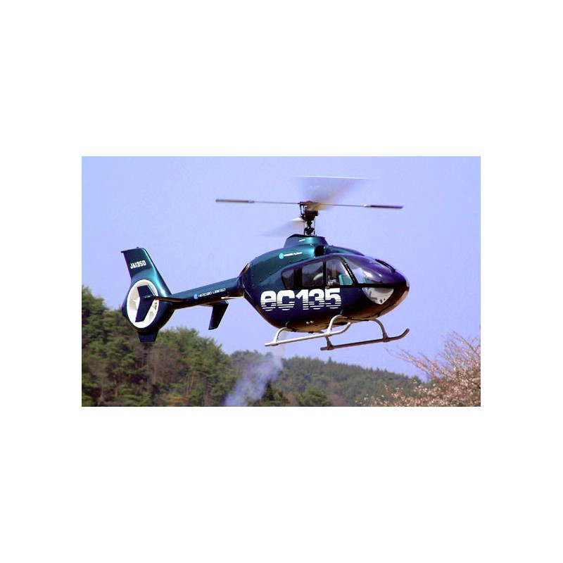 Hélicoptère thermique radiocommandé EC 135