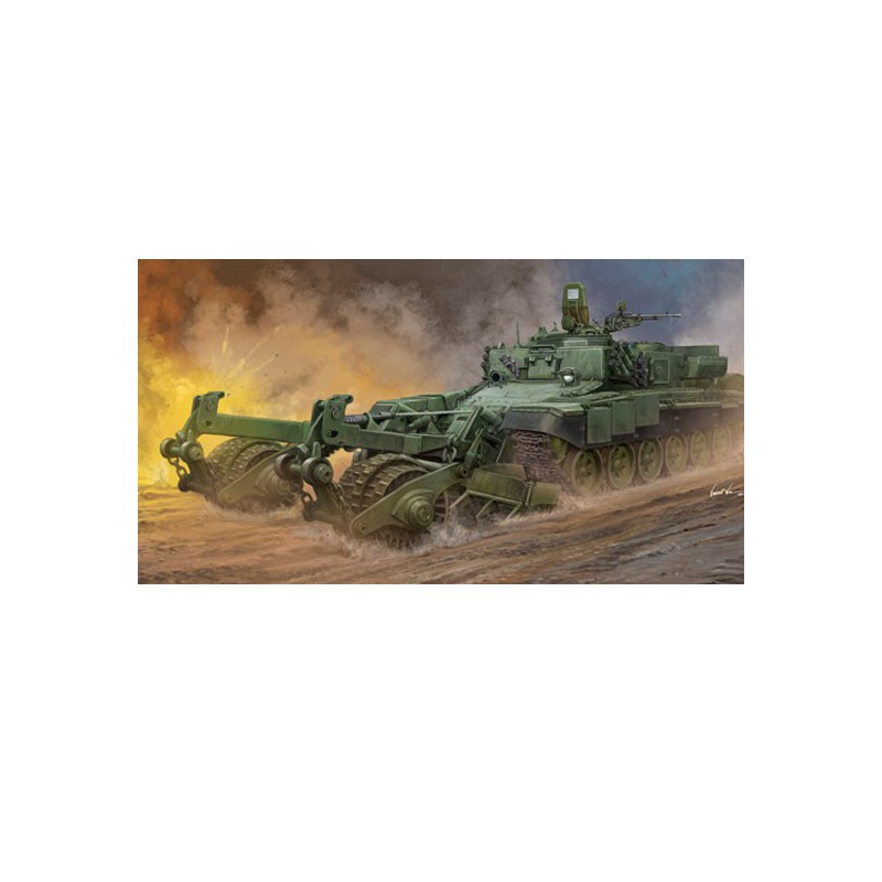 Maquette de Char en plastique ARMORED MINE BMR-3 1/35