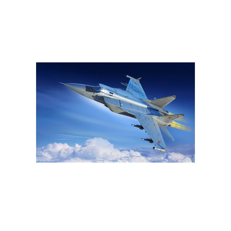 Maquette d'avion en plastique MIG 31M Foxhound 1/48