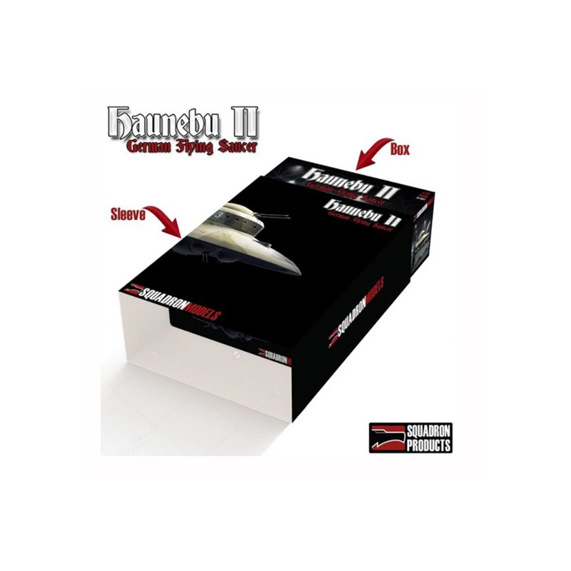 Maquette d'avion en plastique HANEBU II Saucer 1/72