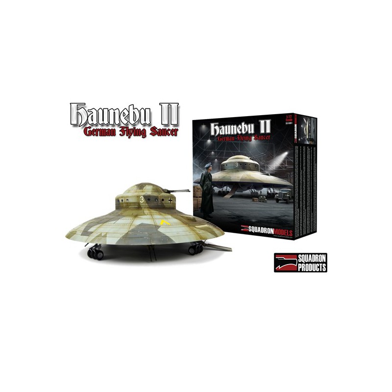 Maquette d'avion en plastique HANEBU II Saucer 1/72