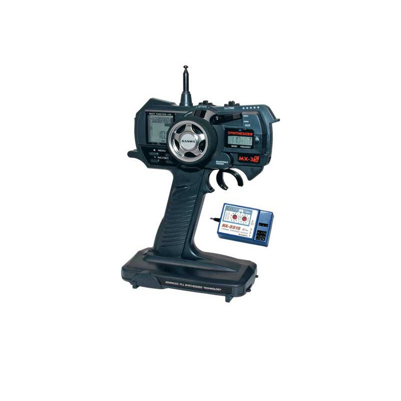 Ensemble pour radiocommande MX-3S 3 VOIES FM 40MHz SYNTHÉ-