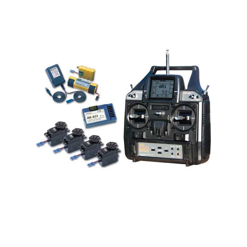 Ensemble pour radiocommande RD6000 SPORT 6 VOIES FM 41MHz