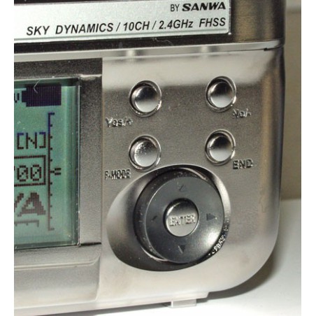 Ensemble pour radiocommande SD 10G SANWA 2.4 GHz 10 Voies