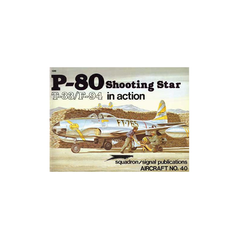 Livre P-80 SHOOTING STAR IN ACTION