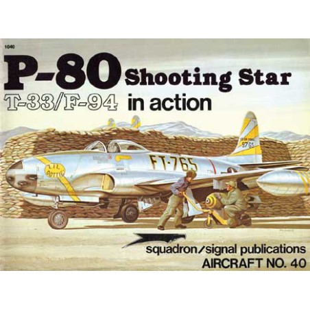 Livre P-80 SHOOTING STAR IN ACTION