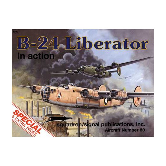 Livre B-24 LIBERATOR IN ACTION
