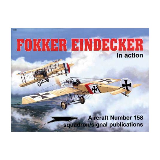 Livre FOKKER EINDECKER IN ACTION