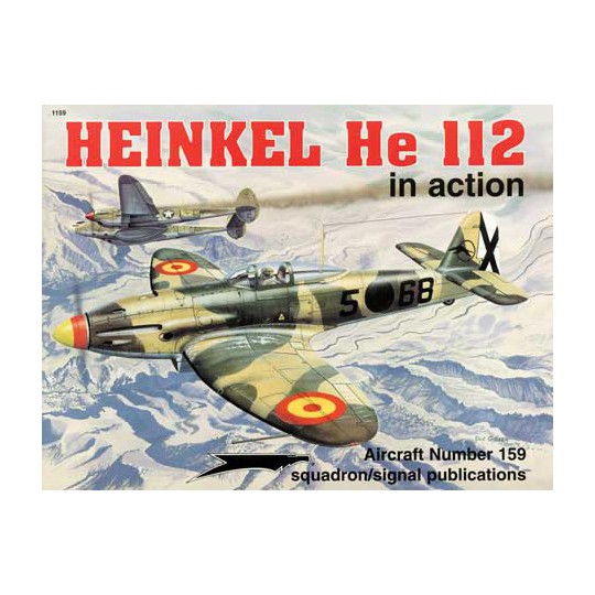 Livre HEINKEL HE 112 IN ACTION