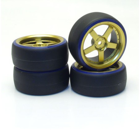 Accessoires pour voiture radiocommandée 4 Roues Drift Gold 0°