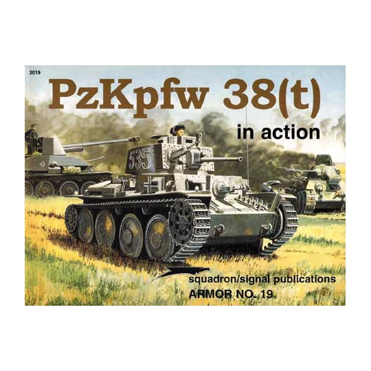 Livre PZKPFW 38 (T) IN ACTION