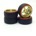 Accessoires pour voiture radiocommandée 4 Roues Drift Gold 0°
