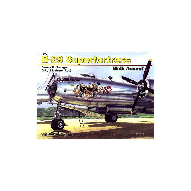Livre B-29 SUPERFORTRESS WALK AROUND