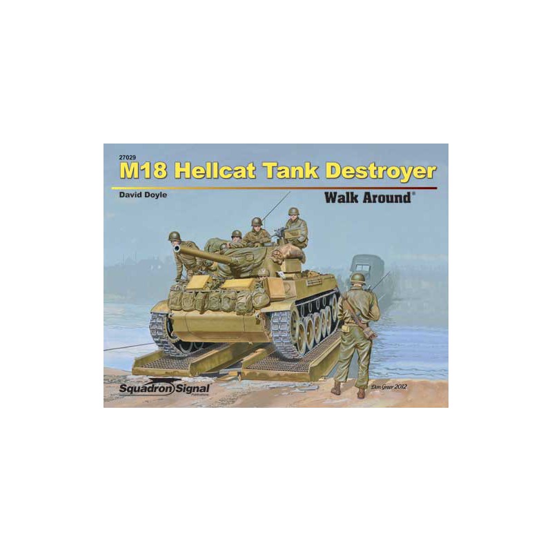 Livre M18 HELLCAT TANK DESTROYER WALK AROUND