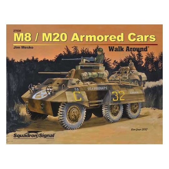 Livre M8/M20 ARMORED CAR WALK AROUND