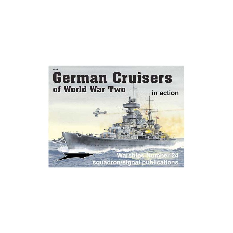 Livre GERMAN CRUISERS WWII IN ACTION