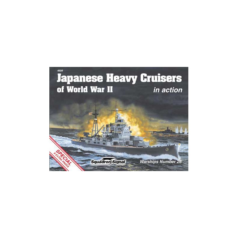 Livre JAPANESE HEAVY CRUISERS IN ACTION