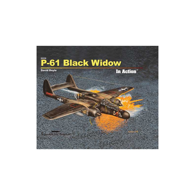 Livre P-61 BLACK WIDOW IN ACTION