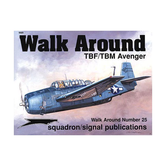 Livre TBF/TBM AVENGER WALK AROUND