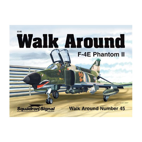 Livre F-4E PHANTOM II WALK AROUND