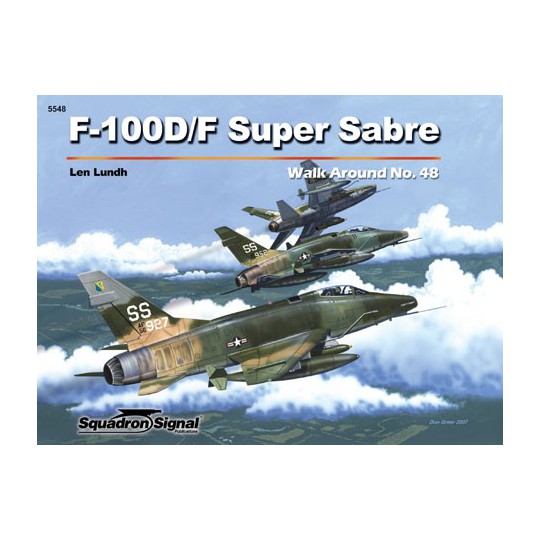 Livre F-100D/F SUPER SABRE WALK AROUND