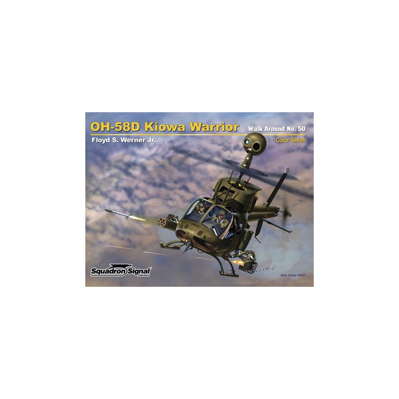 Livre OH-58D KIOWA WARRIOR COLOR WALK AROUND