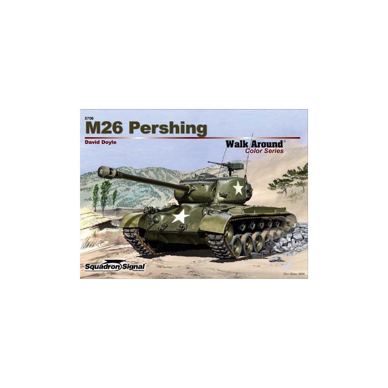 Livre M26 PERSHING COLOR WALK AROUND
