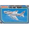 Maquette d'avion en plastique NORTH AMERICAN FJ-4B FURY1/72