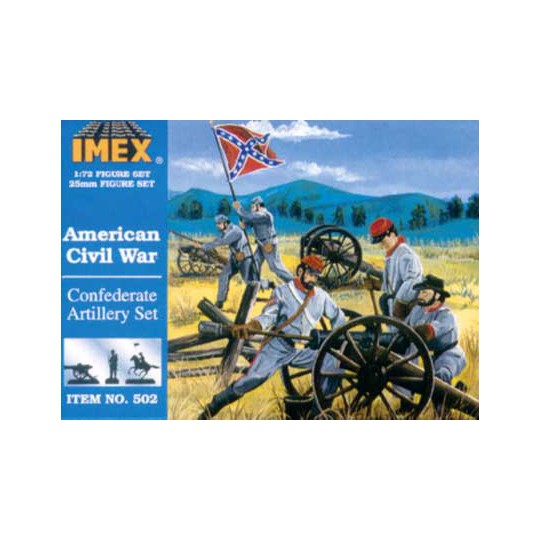 Figurine ARTILLERIE CONFEDEREE1/72