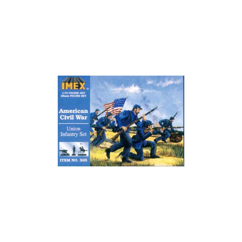 Figurine INFANTERIE UNION 1/72