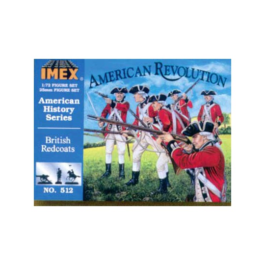 Figurine BRITISH REDCOATS1/72